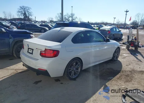 2015 BMW M235 z USA, uszkodzony, nr VIN WBA1J7C55FV289080